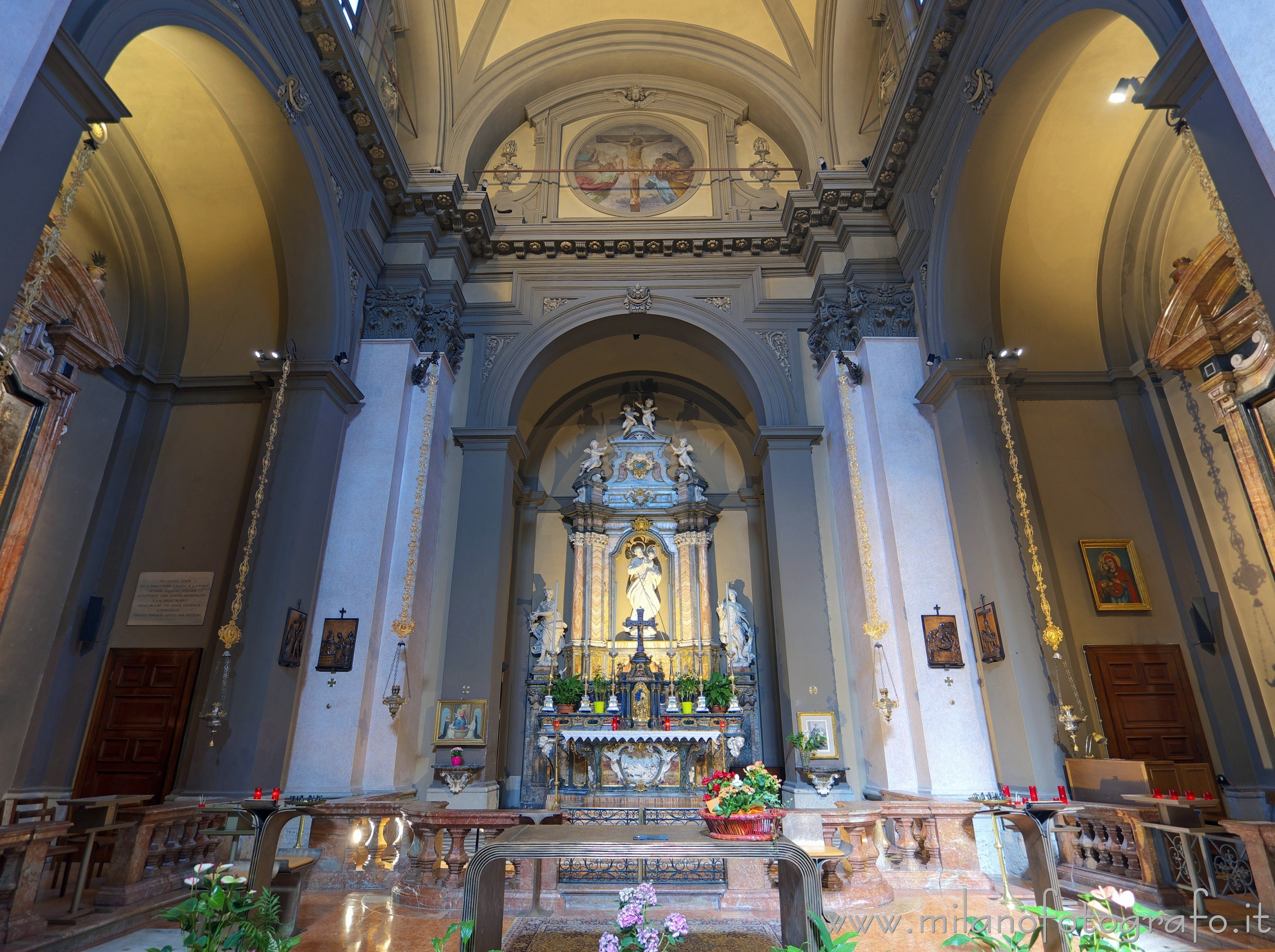 Milan (Italy) - Presbytery of the Church of San Giuseppe